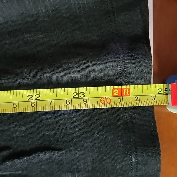 KNOX ROSE Black 3/4 Sleeve Top with Pleating Size Large - Picture 12 of 12